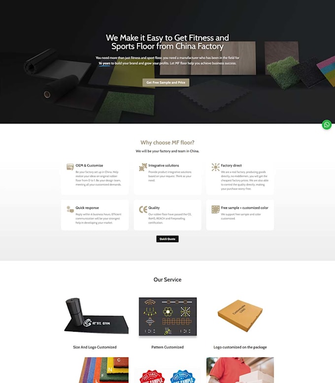 design or redesign a wordpress landing page or one page website