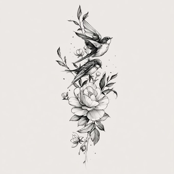 design minimalist fine line tattoo art