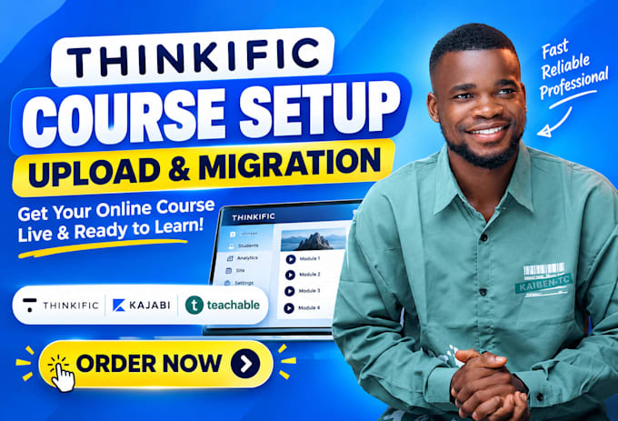 thinkific lms, course setup, thinkific lesson upload thinkific course migration