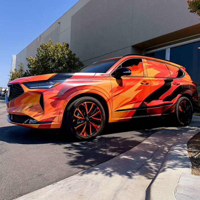 do vehicle wrap design car wrap design