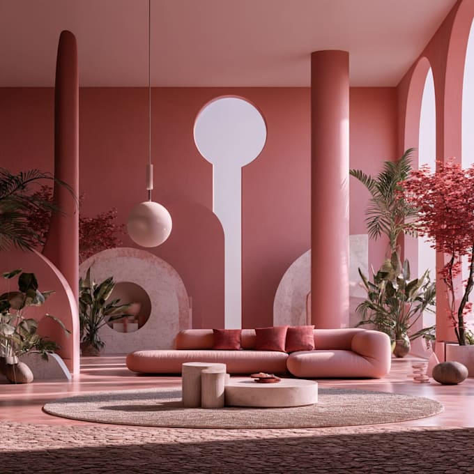 render interior, interior design, house, restaurant