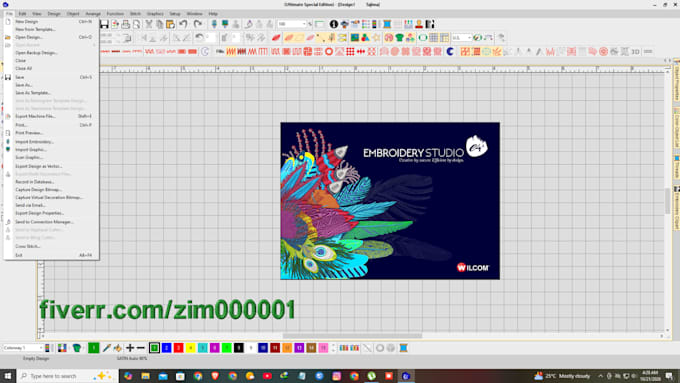 install wilcom embroidery studio e4,2 on your computer