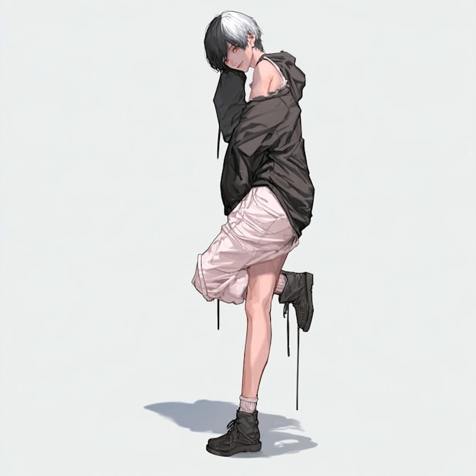 draw anime character art