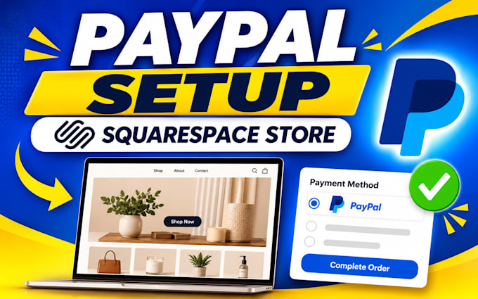 setup paypal stripe and payments on your squarespace store