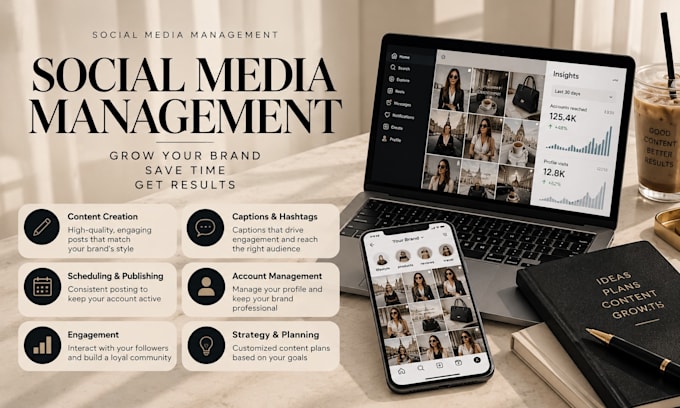 be your virtual assistant for social media writing and admin tasks