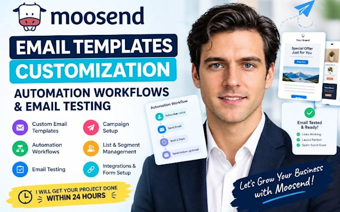 setup moosend email templates automation workflows moosend email testing