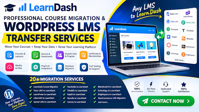 do learndash course migration wordpress lms migration student data migration