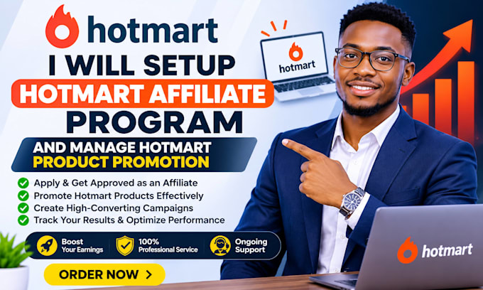 setup hotmart affiliate program and manage hotmart product