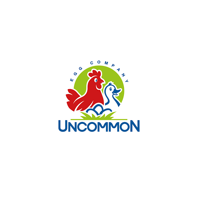create eye catching egg farm agriculture logo design