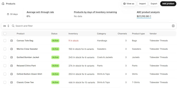 convert supplier spreadsheets to shopify product CSV