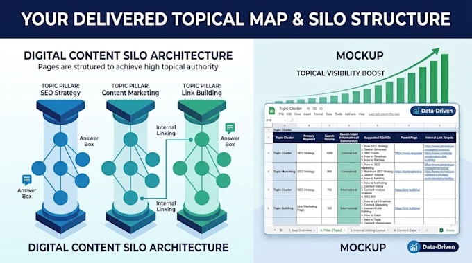 build a topical map keyword research strategy for SEO authority