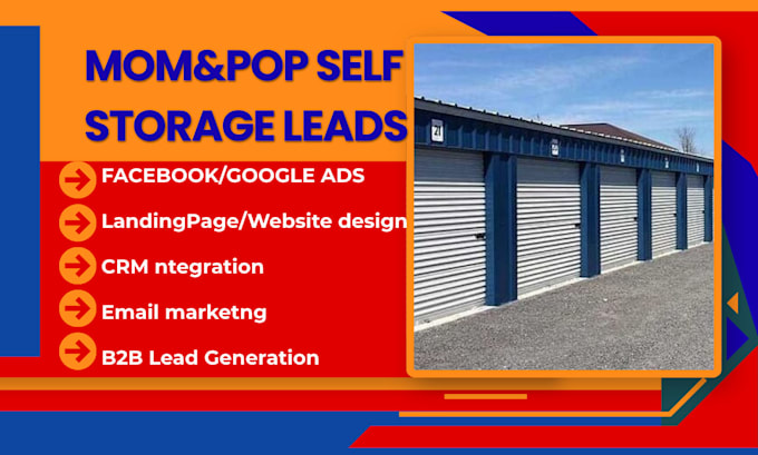 generate leads for mom and pop self storage owner leads