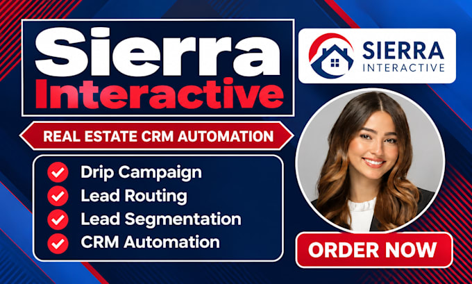 setup sierra interactive crm drip campaign sierra lead routing automation