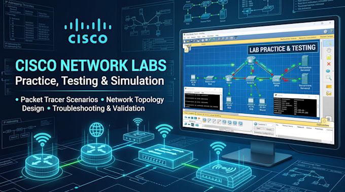 configure cisco routers switches and wireless access points
