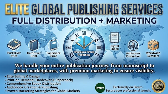 do KDP book publishing and global distribution for authors