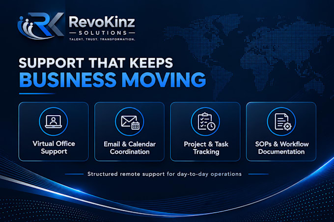 provide virtual office management and administrative support