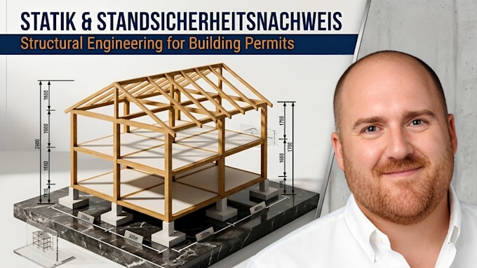 do structural engineering with statik and standsicherheitsnachweis for permits