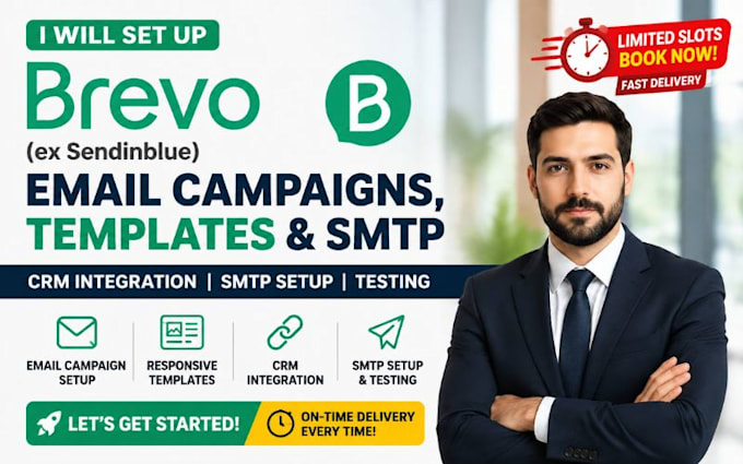 setup brevo campaign template design brevo CRM integration