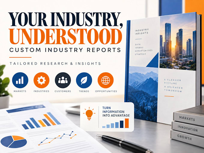 write an industry report for your niche