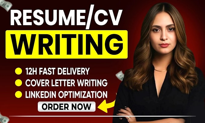 Write a professional resume, cv, and cover letter by Rockystar0 | Fiverr