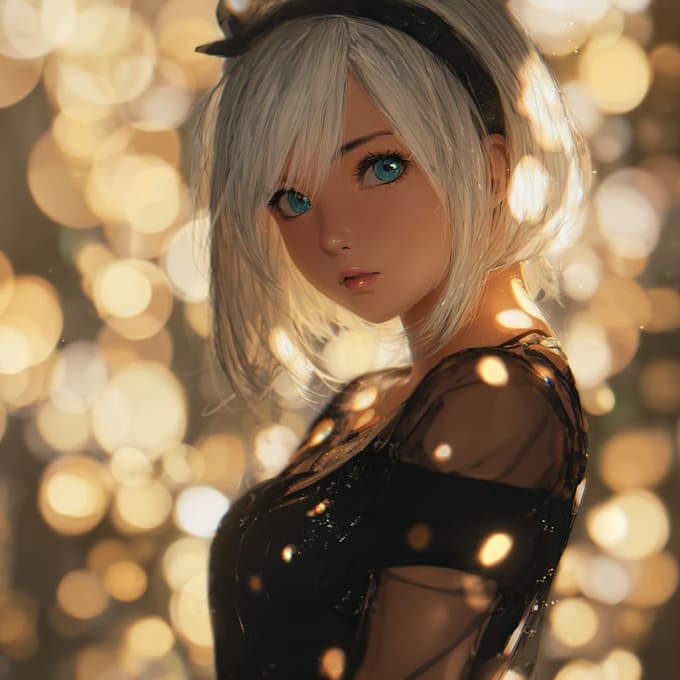 Anime character an illustration and anime character by Guillermses | Fiverr