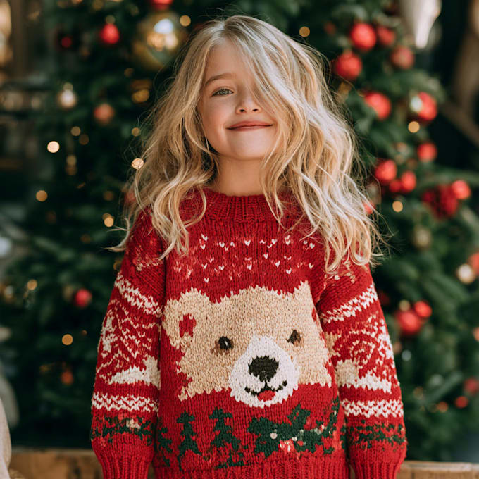 create ugly christmas sweater and sweatshirt design
