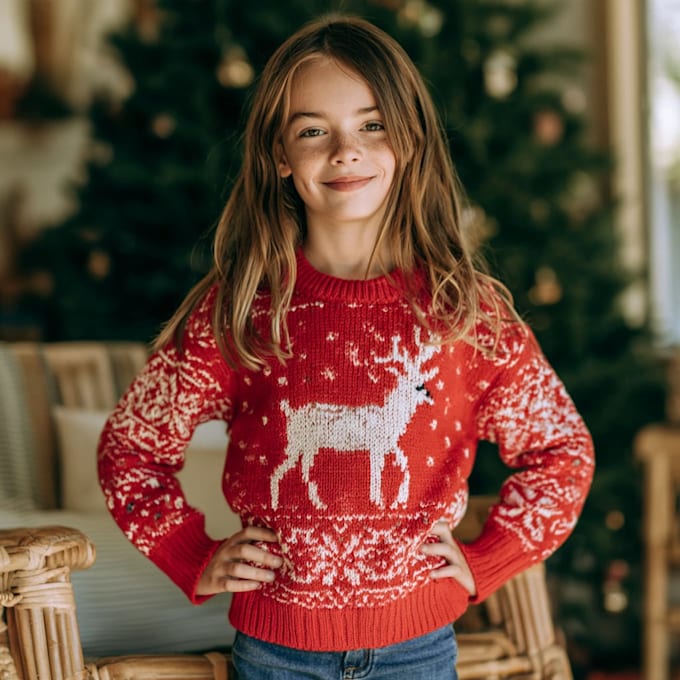 create a fully printed ugly christmas sweater