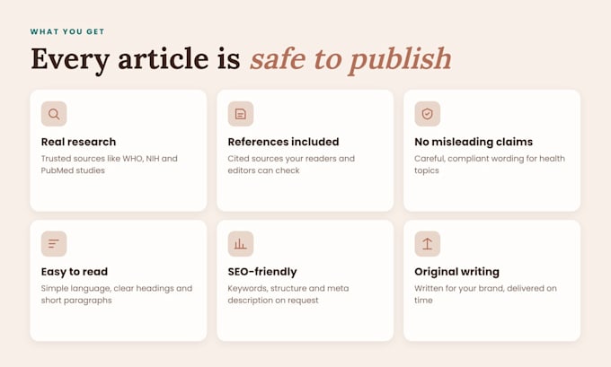 write medical health and pharmacy blog articles as a qualified pharmacist