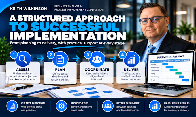 support your systems implementation and project delivery
