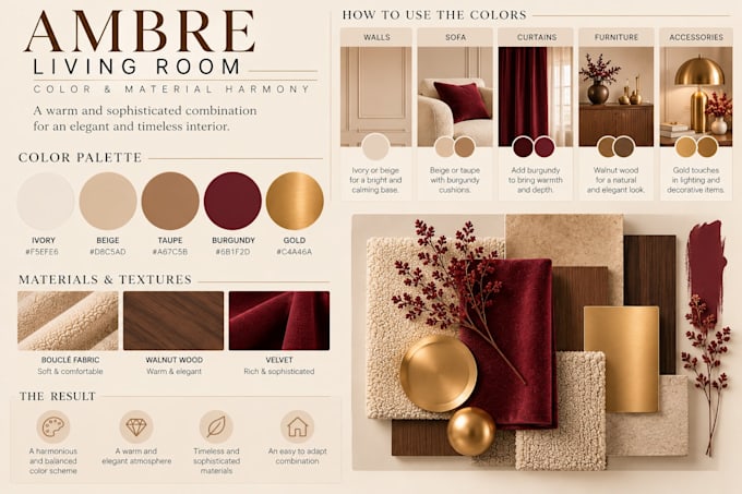 create your interior color palette