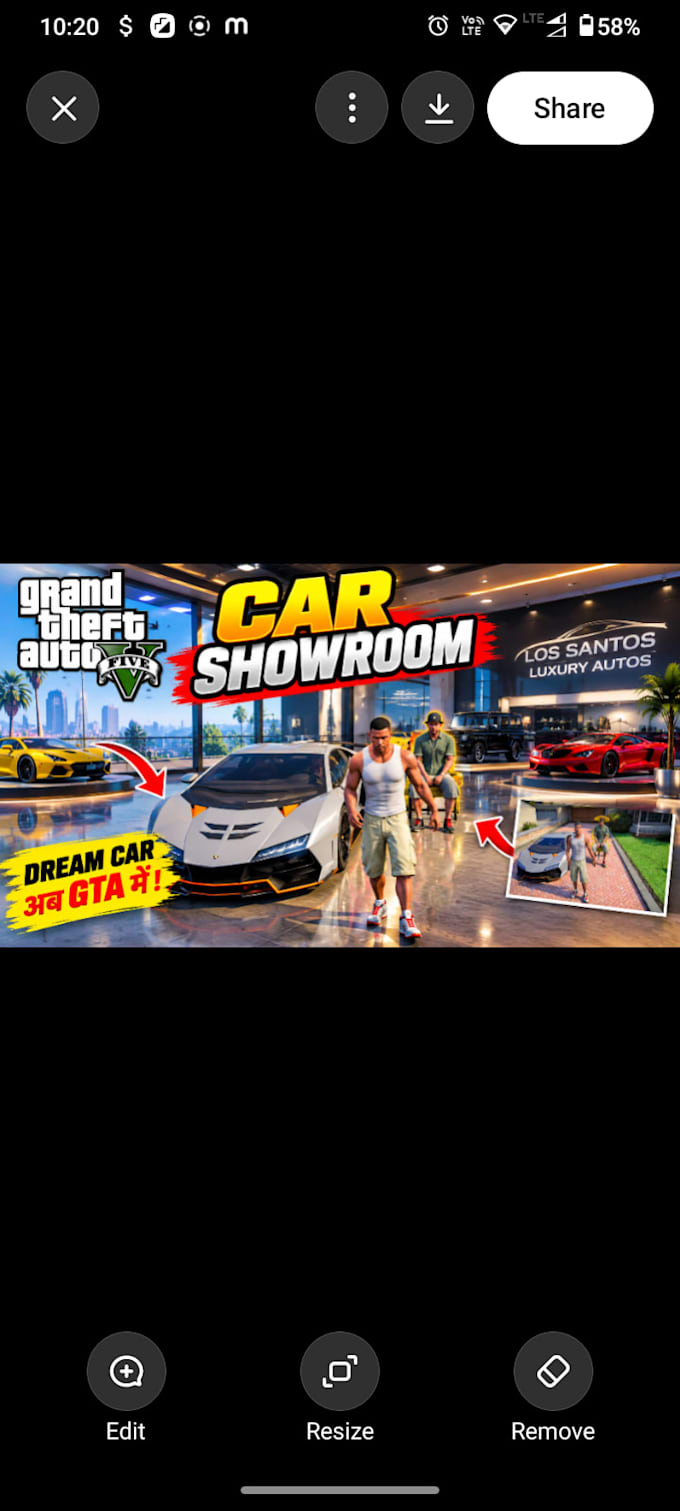 create thumbnail with you