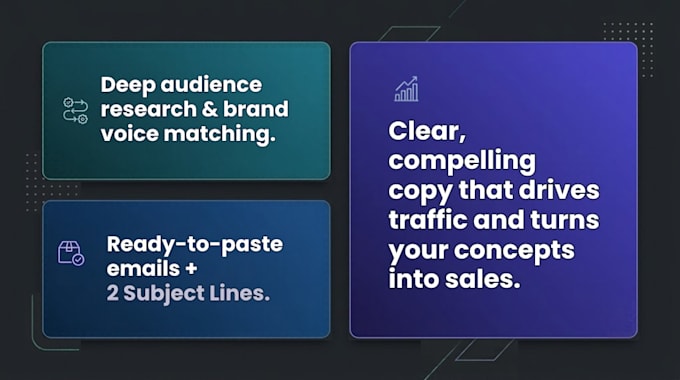 copywrite promo emails for wellness brands that sell