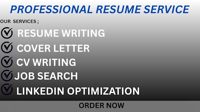 write a professional resume writing and ats optimization
