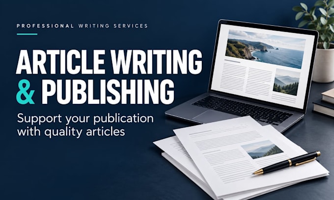 write and publish your article to support your publication