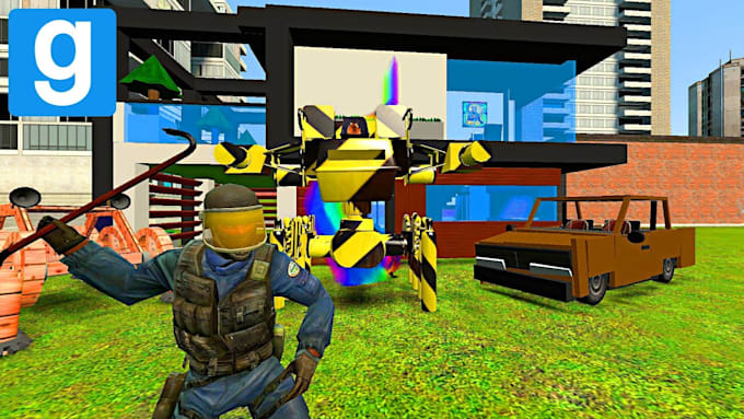 port or create custom gmod playermodel gmod models, 3d model skin for garrys mo