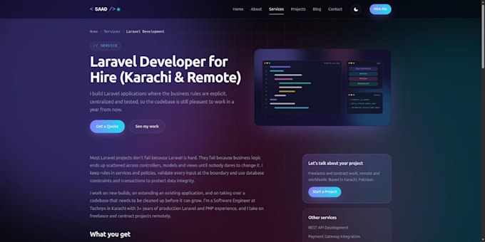 upgrade your PHP version and fix PHP errors on laravel or wordpress