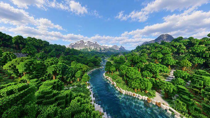 build custom minecraft terrain map and survival world worldpainter minecraft map