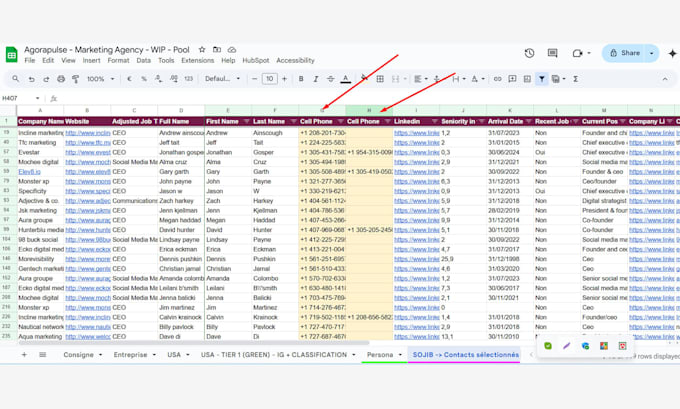 build b2b lead list with verified contacts