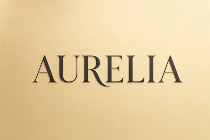 design creative wordmark, font logo for you