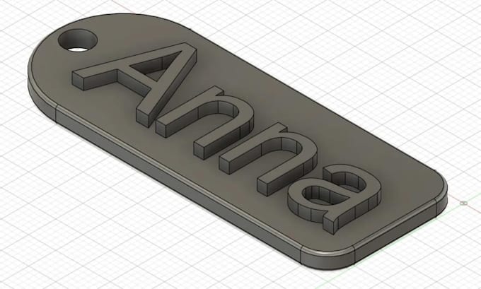 design custom 3d 3mf printable name and logo keychains