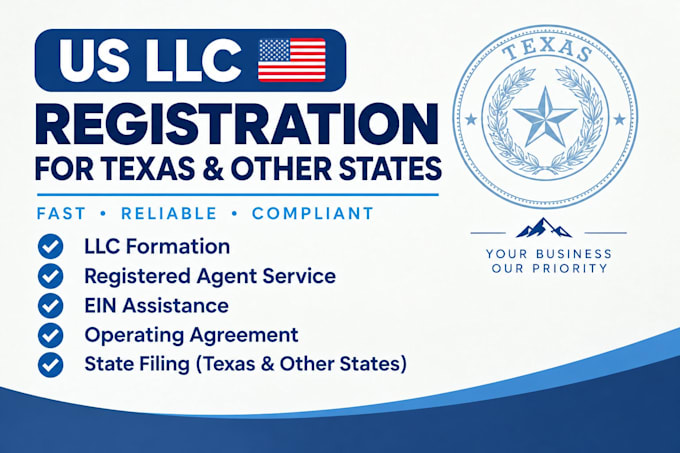 register your llc in texas and other countries and get ein