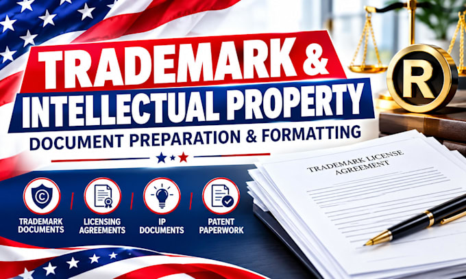 draft IP agreements, trademark licensing and intellectual property documents