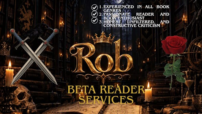 beta read, critique, and provide feedback on your romance