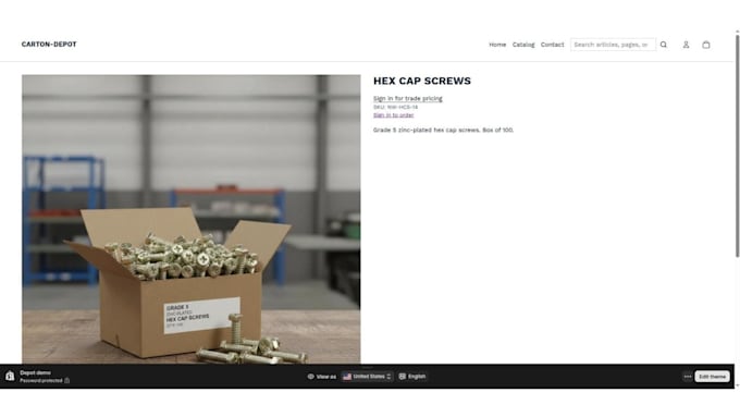fix your shopify theme or set up b2b wholesale pricing