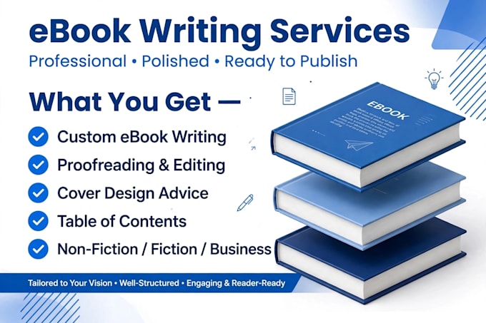 ghostwrite your nonfiction ebook for amazon kdp
