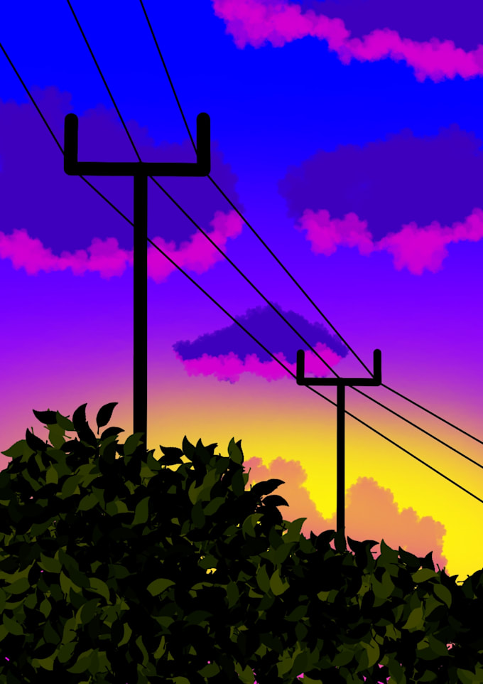 design your favourite scenery wallpaper