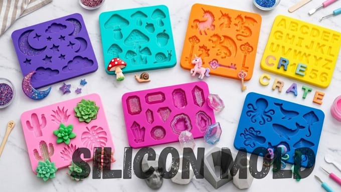 create 3d models for silicone mold making and casting