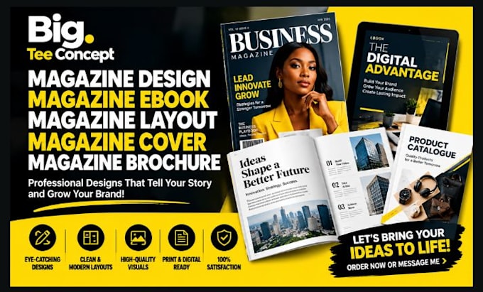 Magazine design magazine ebook magazine layout magazine cover magazine ...