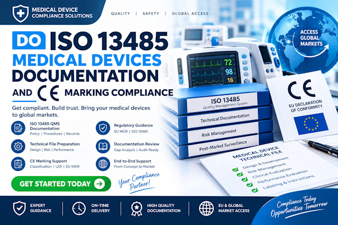 do iso 13485 medical devices documentation and ce marking compliance