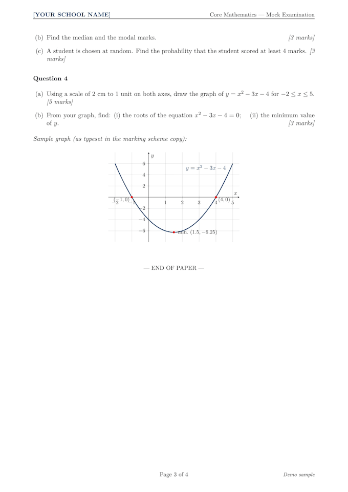 typeset your mathematics document in latex